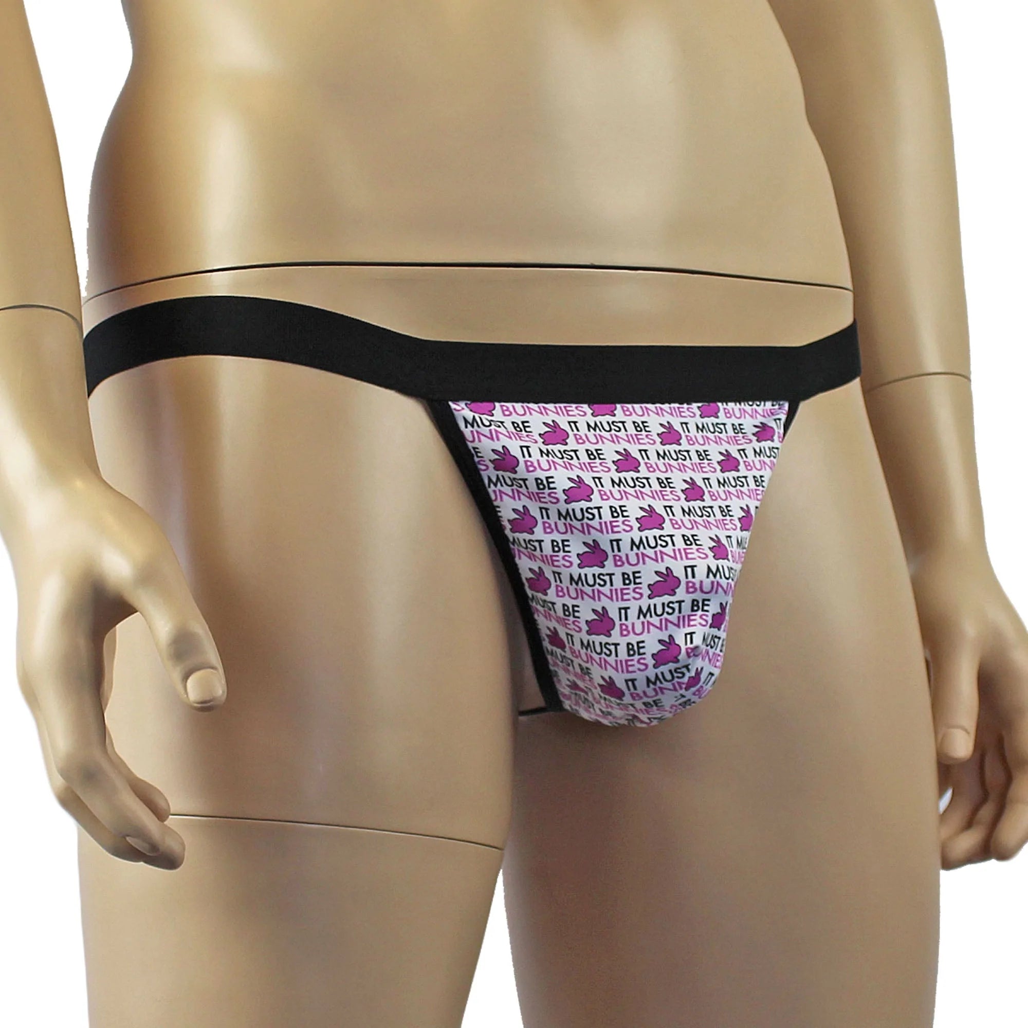 SALE - Mens Must Be Easter G string Thong with Elastic Band