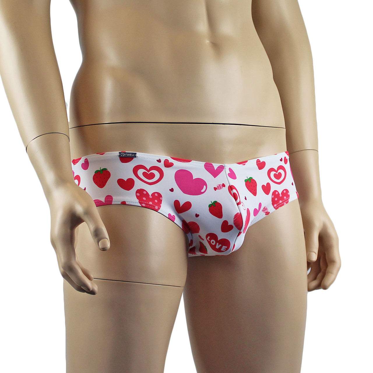 Mens Magic Love Mini Low Rise Boxer Brief Shorts