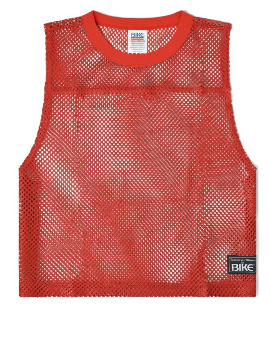 BIKE Athletic BAM135 Elevate Your Training Sleeveless Practice Jersey Color Red