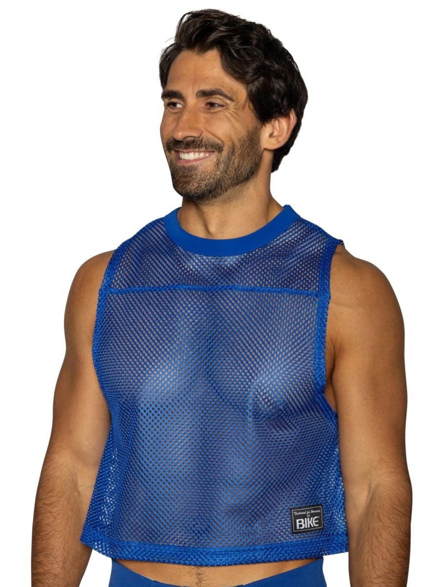 BIKE Athletic BAM135 Elevate Your Training Sleeveless Practice Jersey Color Royal