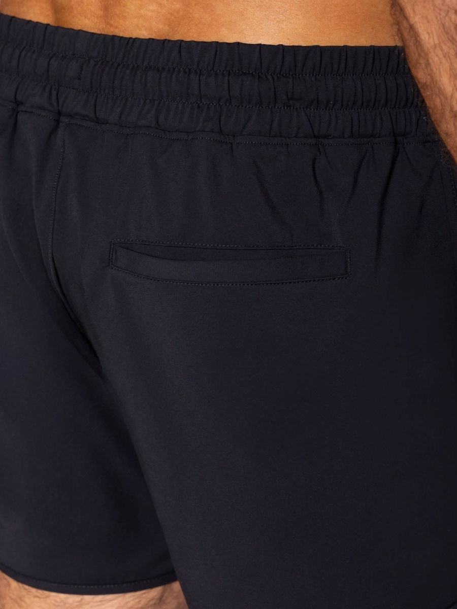 BIKE Athletic BAM200 Track Short Gymwear Color Black