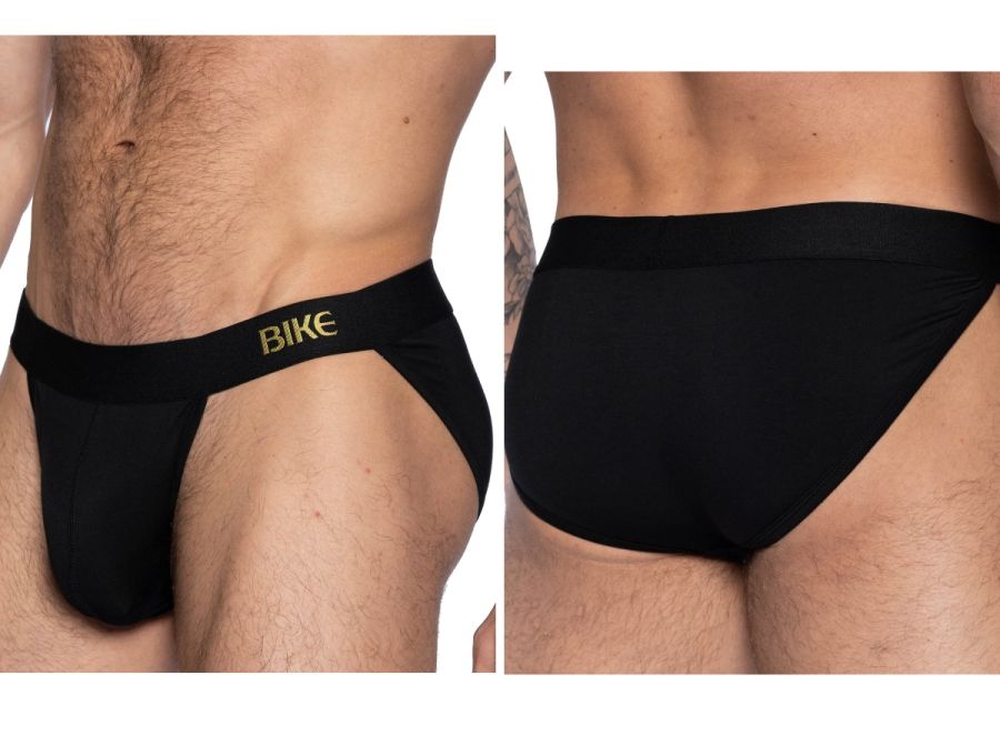 BIKE Athletic BAS331 Active Modal Jock Brief Color Black