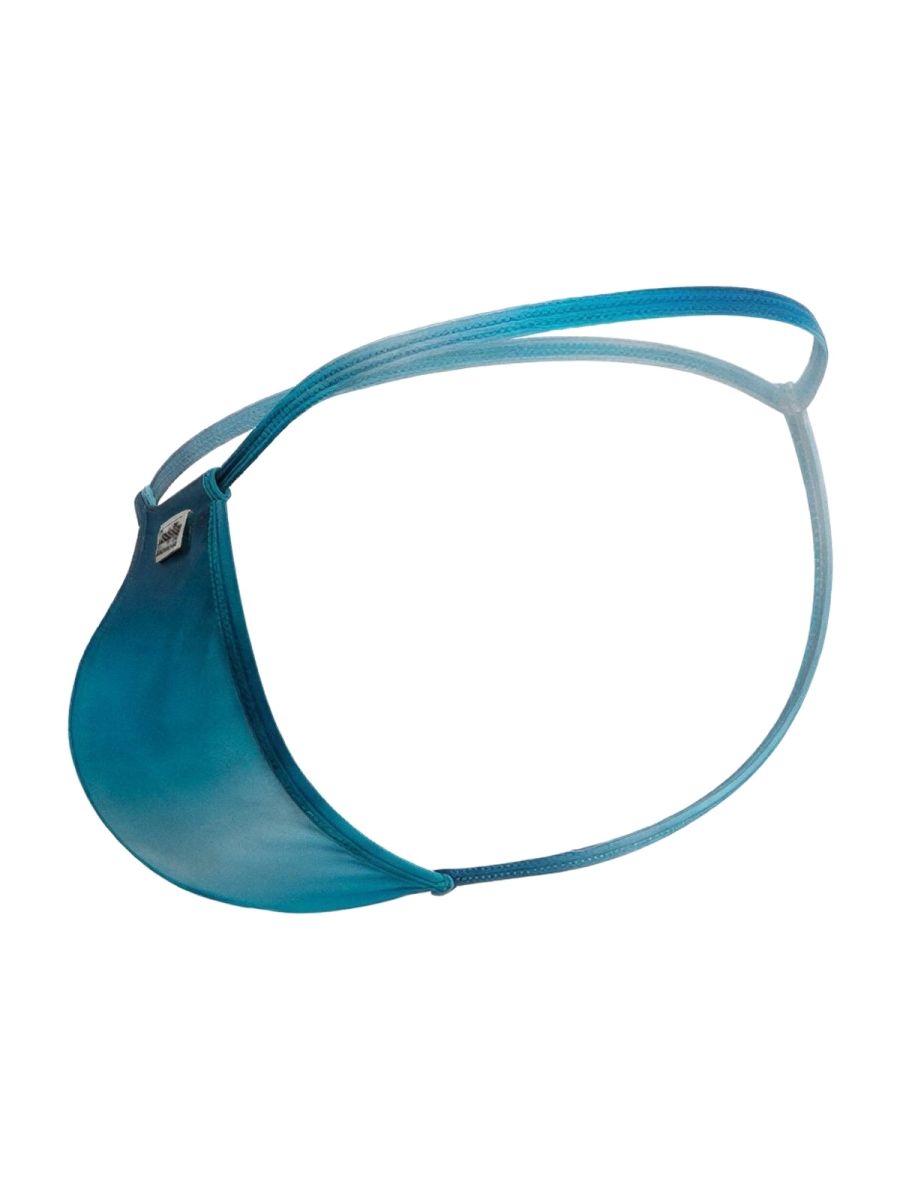 CandyMan 9586 Mens Sexy G-string Thong Blue Print