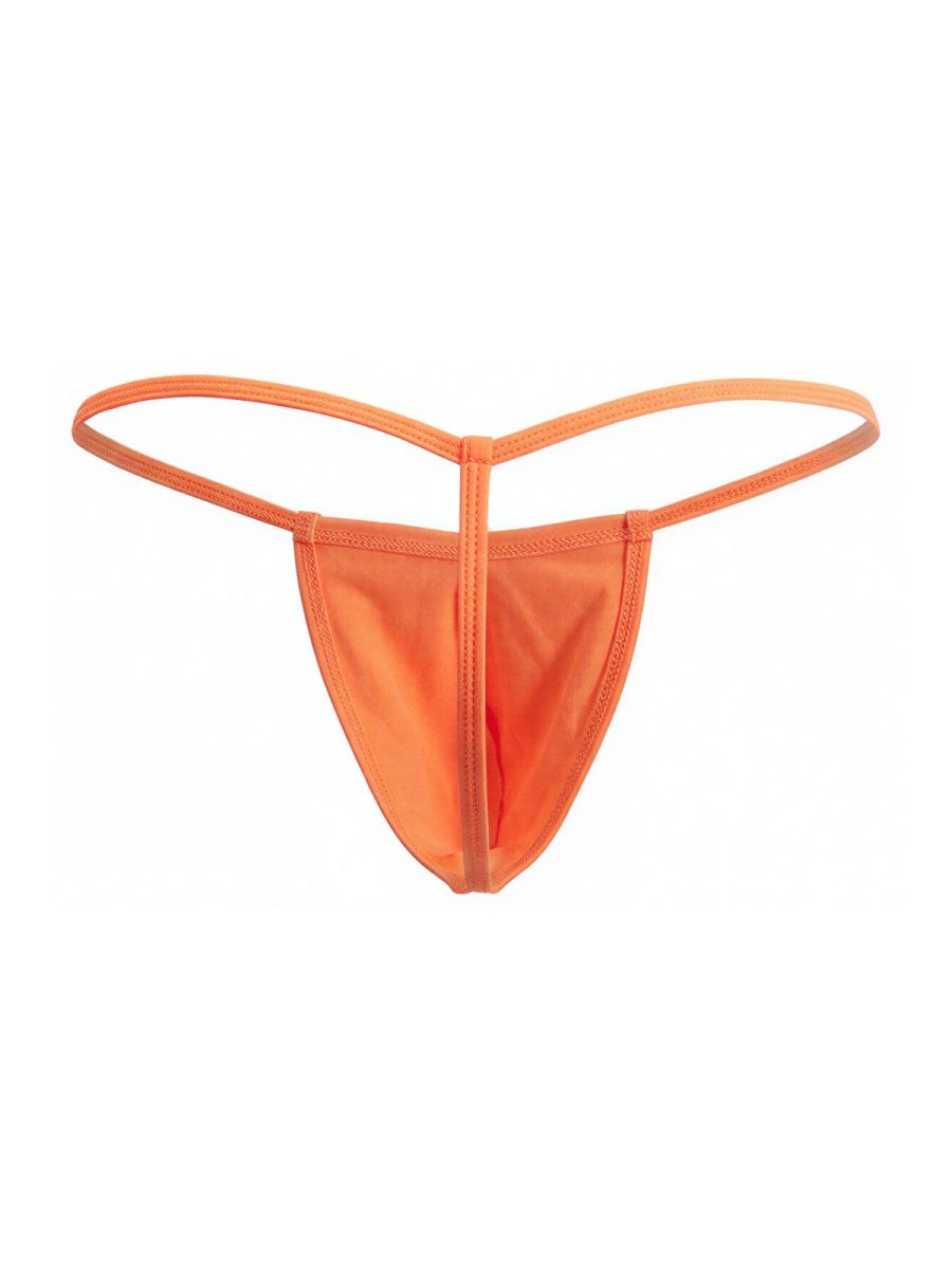 CandyMan 9586 Mens Sexy G-string Thong Hot Orange