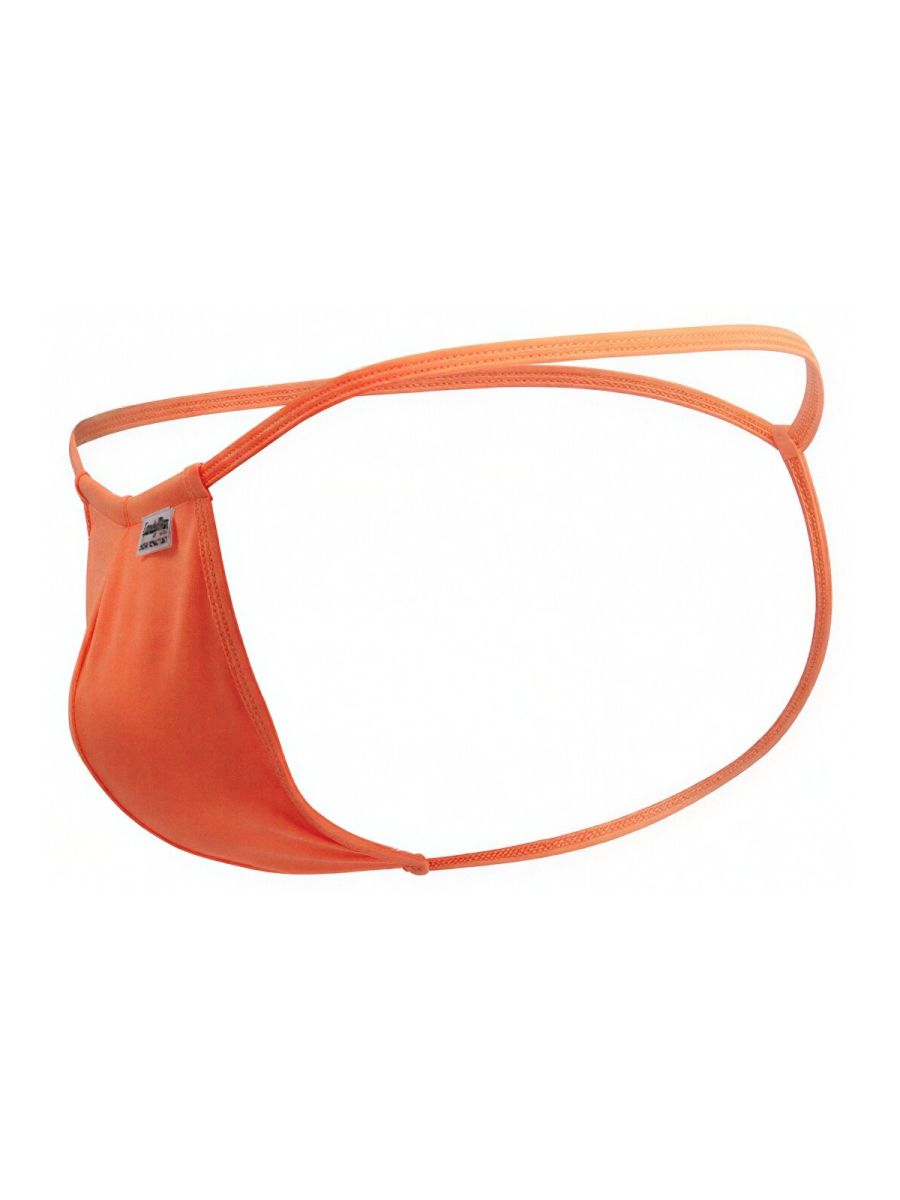 CandyMan 9586 Mens Sexy G-string Thong Hot Orange