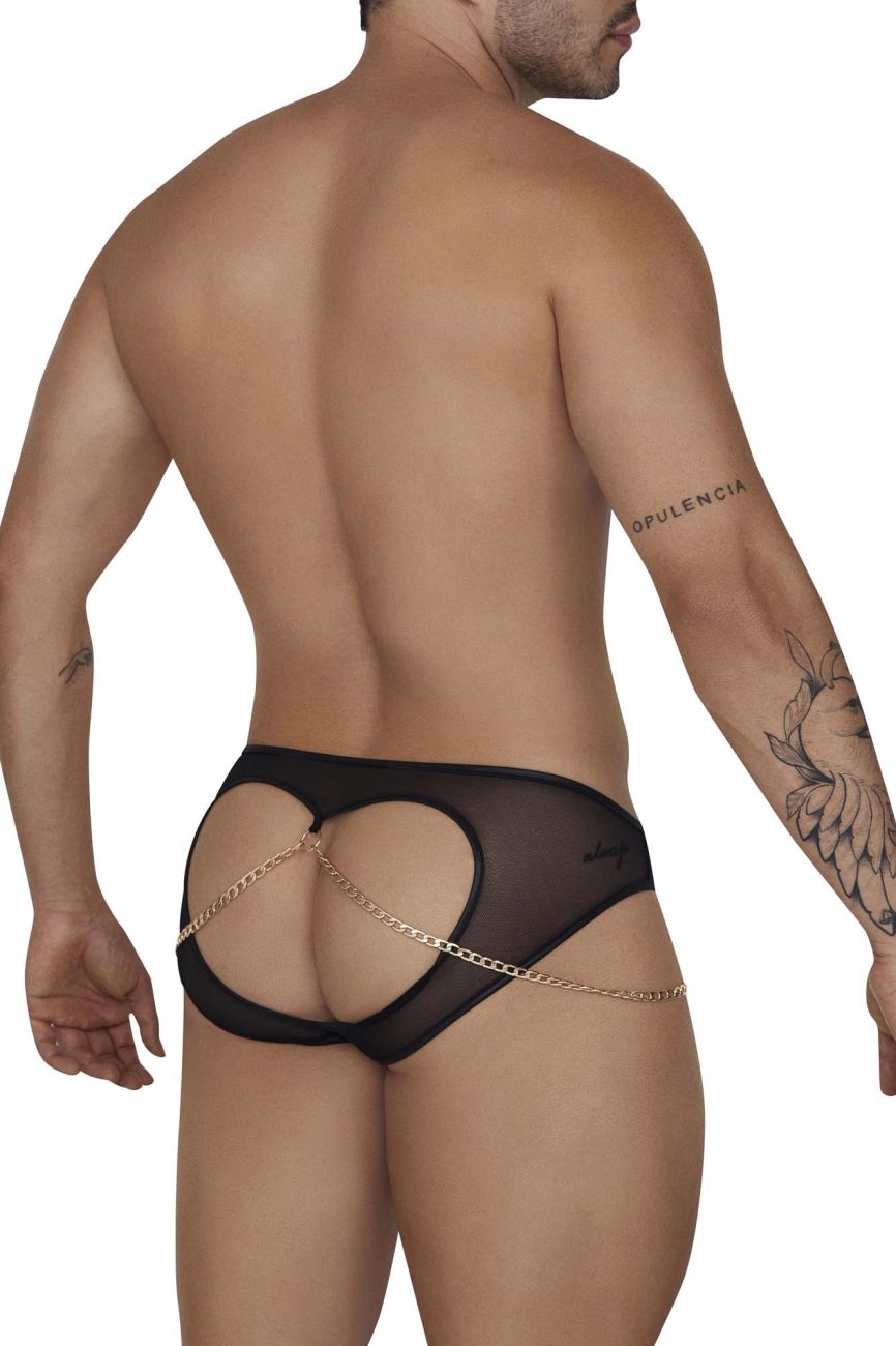 JCSTK - CandyMan 99672 Chain Jock Briefs Black