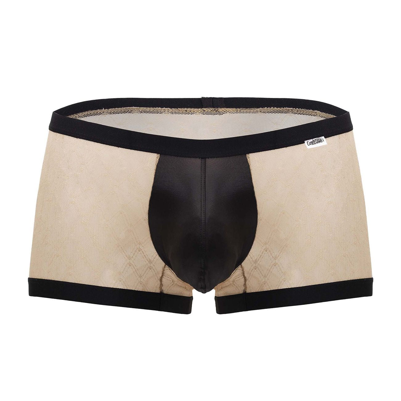 CandyMan 99750 Lace Trunks Nude-Black