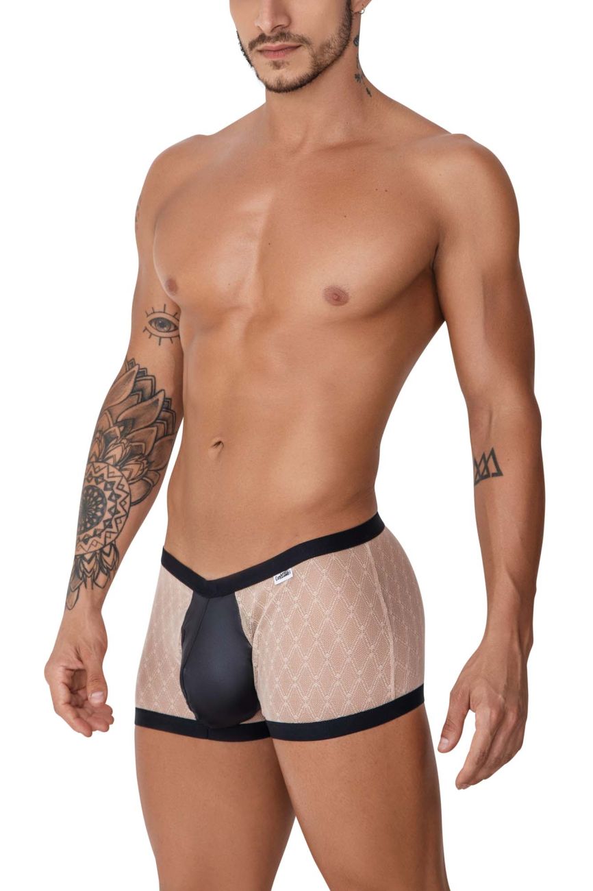 CandyMan 99750 Lace Trunks Nude-Black