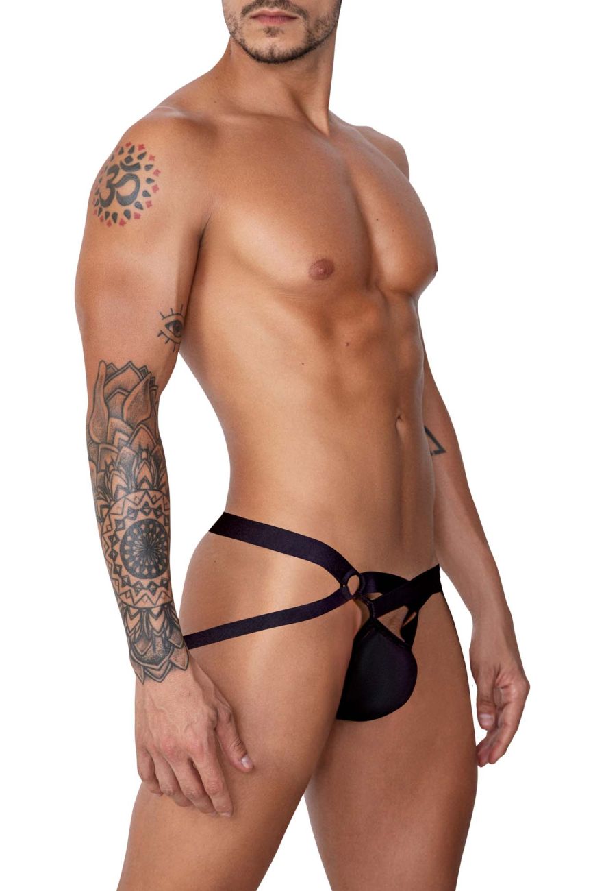 CandyMan 99761 Jock G-String Black