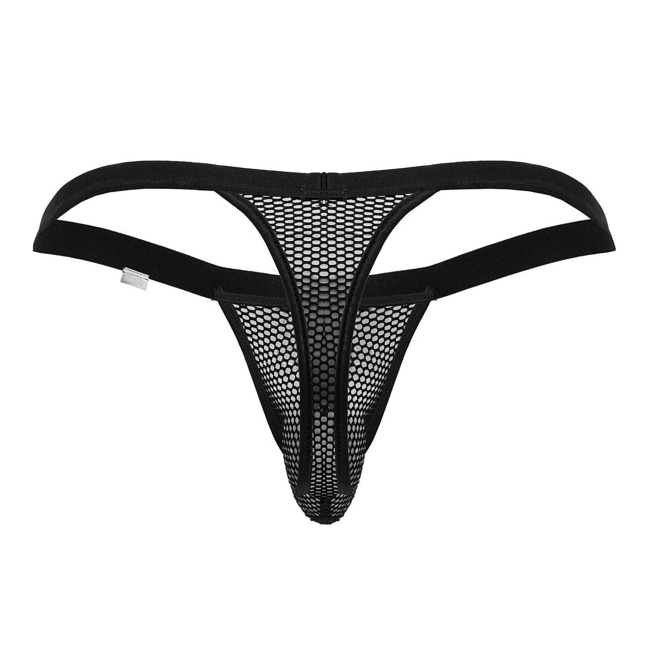 CandyMan 99801 Mesh Thongs Black