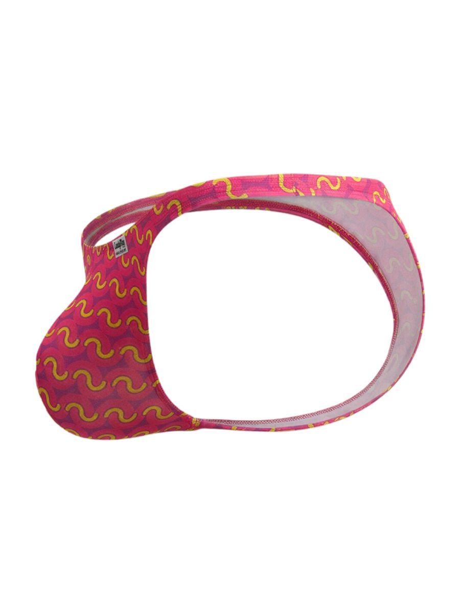 CandyMan 99924 Mens Colourful Modern Vibe Thongs Printed Fuchsia