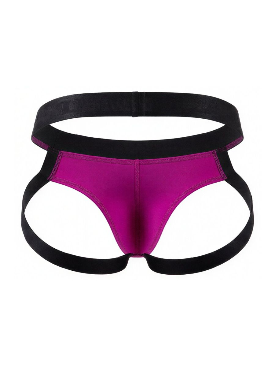 CandyMan 99925 Mens Sleek & Sexy Jockstrap Magenta