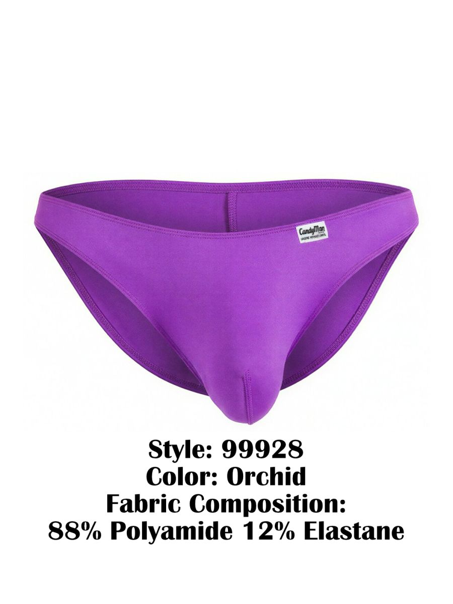 CandyMan 99928 Mens Sleek & Sexy Bikini Underwear Orchid
