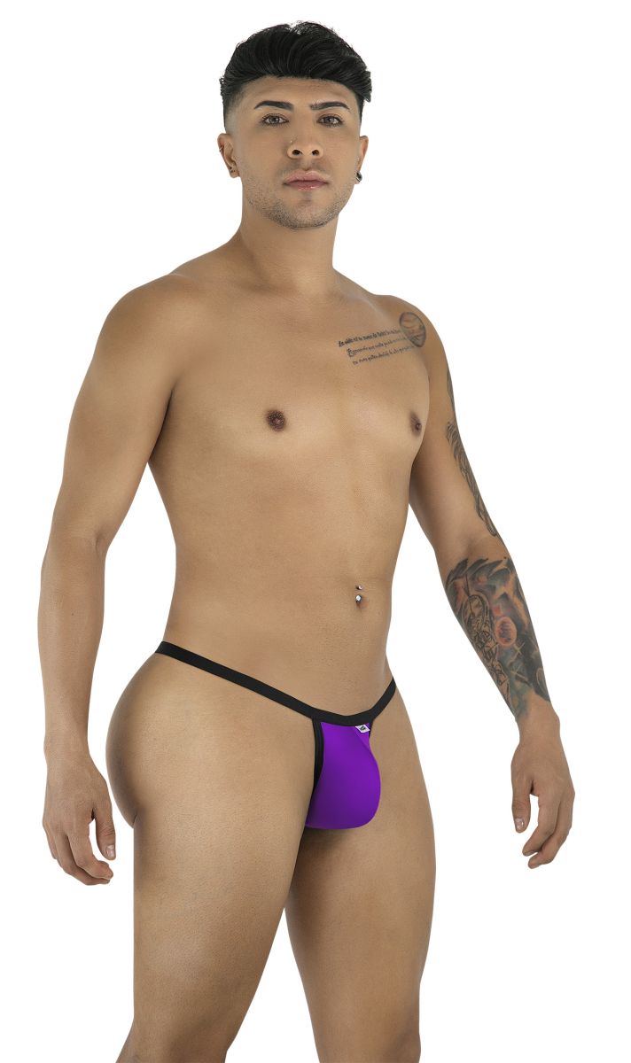 CandyMan 99948 Mens Minimalism Sleek & Modern Thong Magenta