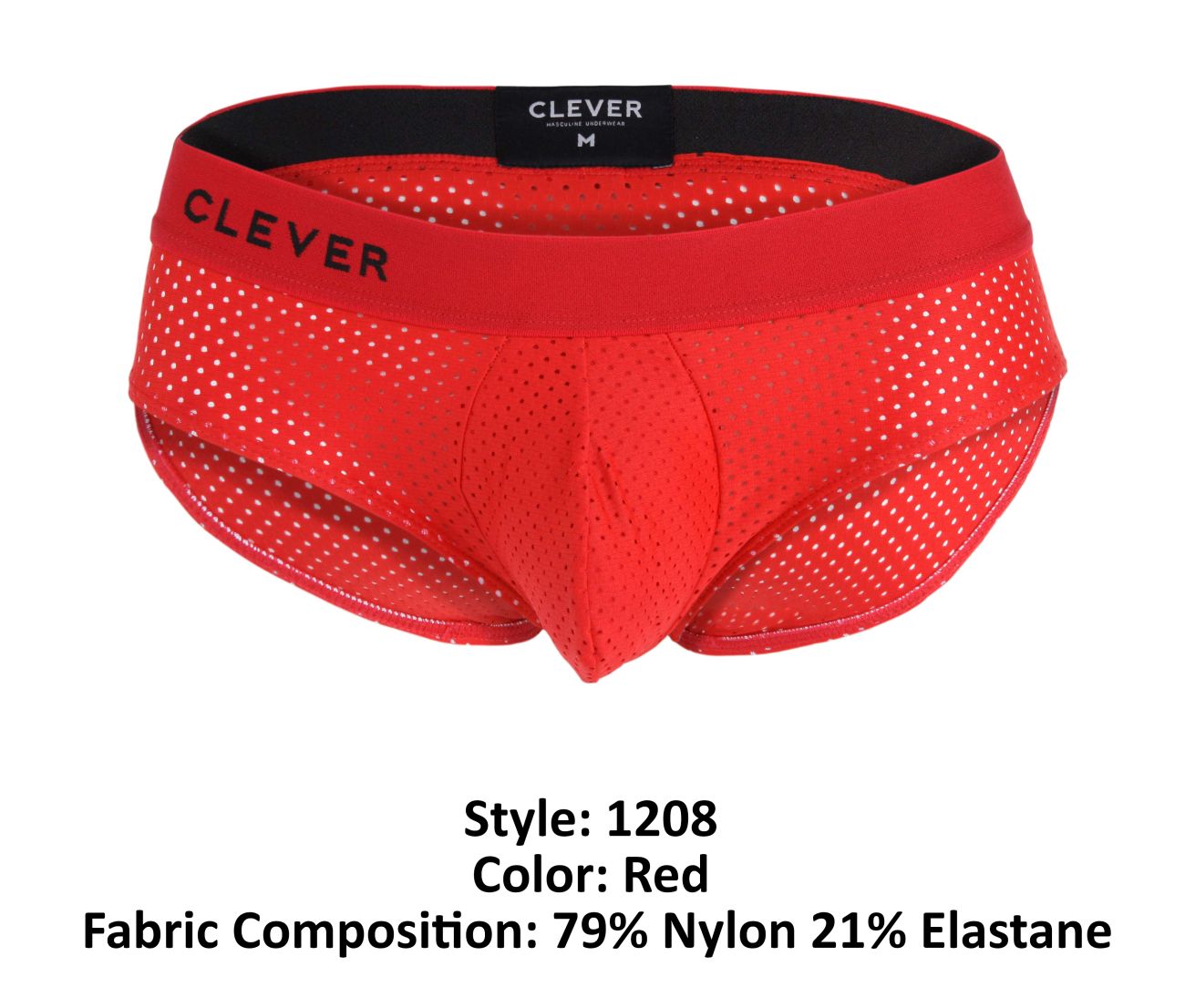 Clever 1146 Celestial Briefs Red