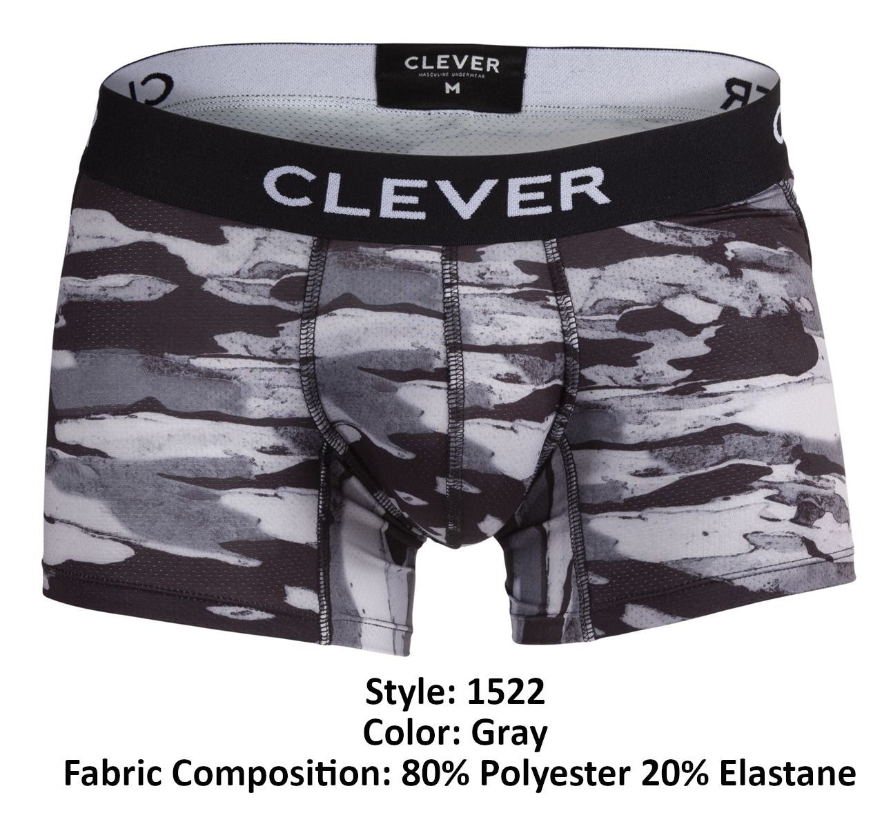 Clever 1522 Navigate Trunks Gray