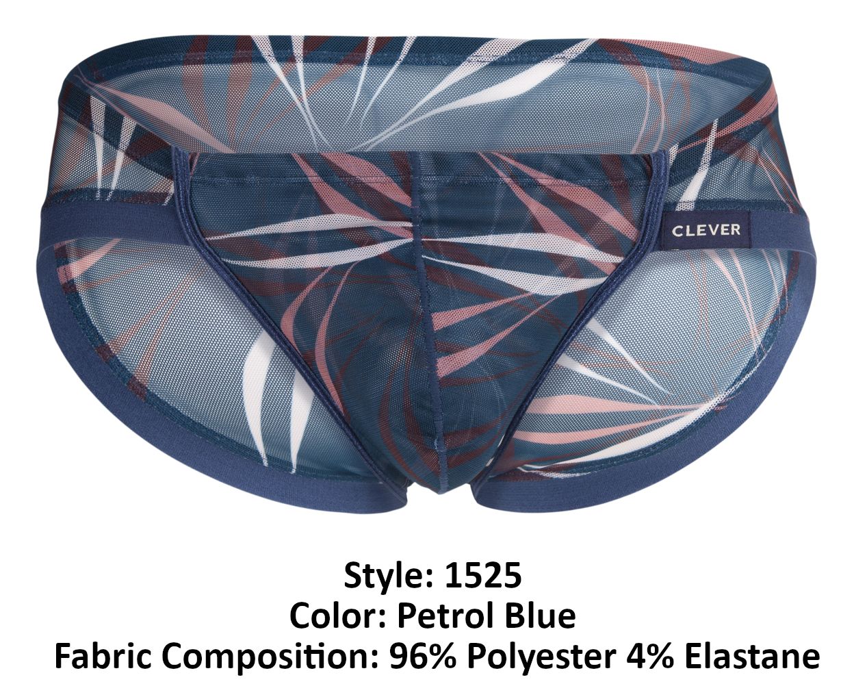 Clever 1525 Continental Briefs Petrol Blue