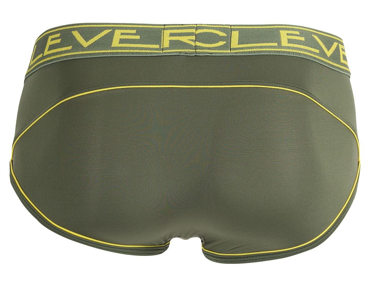 Clever 1527 Strait Briefs Green