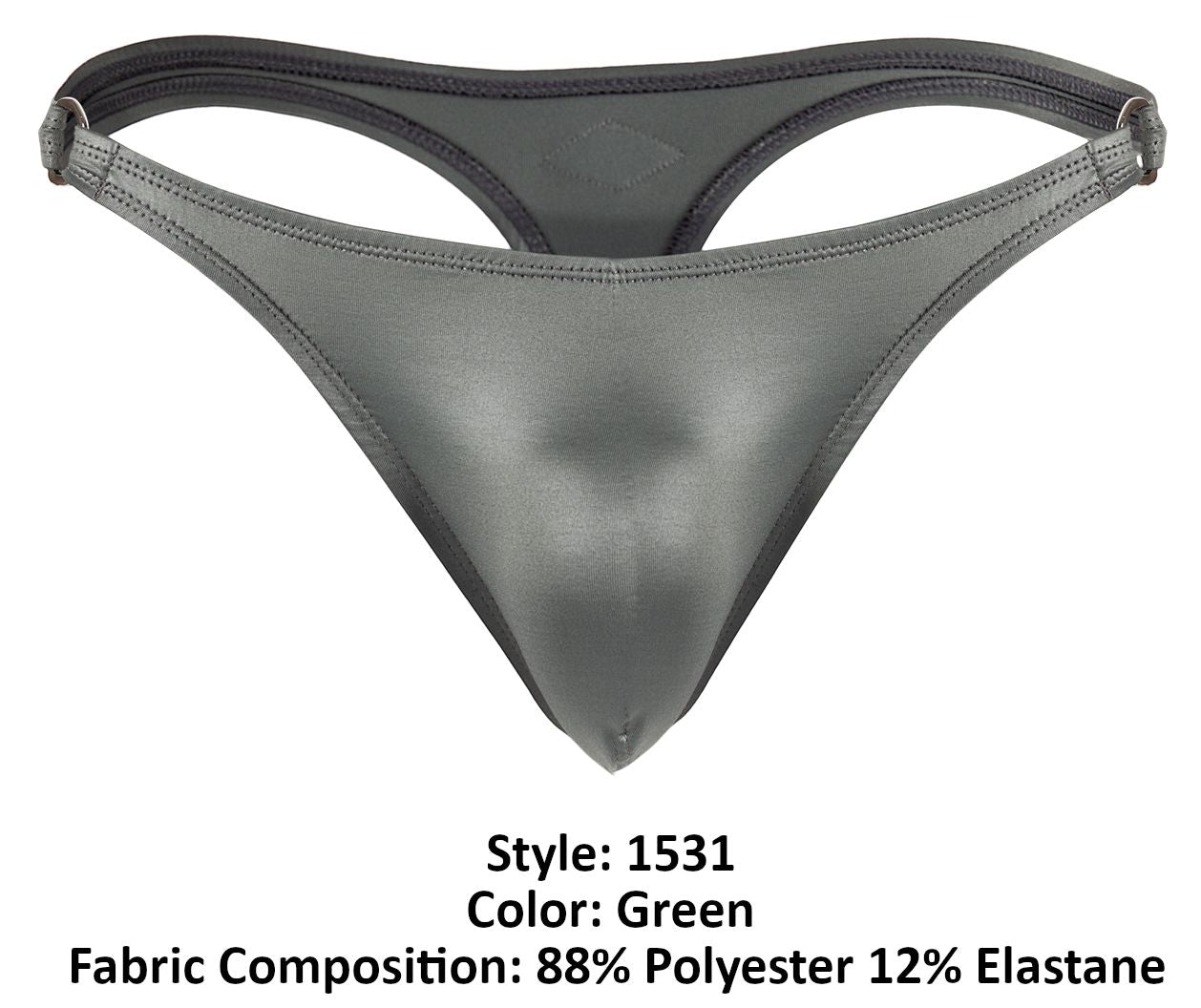 Clever 1531 Glacier Thongs Green