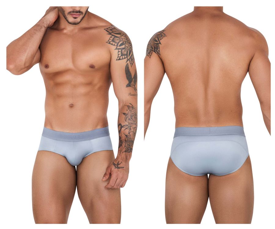 Clever 1534 Kraken Briefs Gray