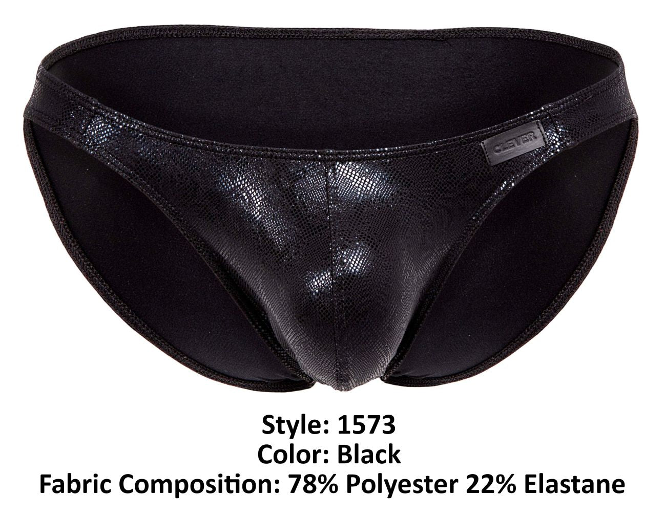 Clever 1573 Brilliant Bikini Black