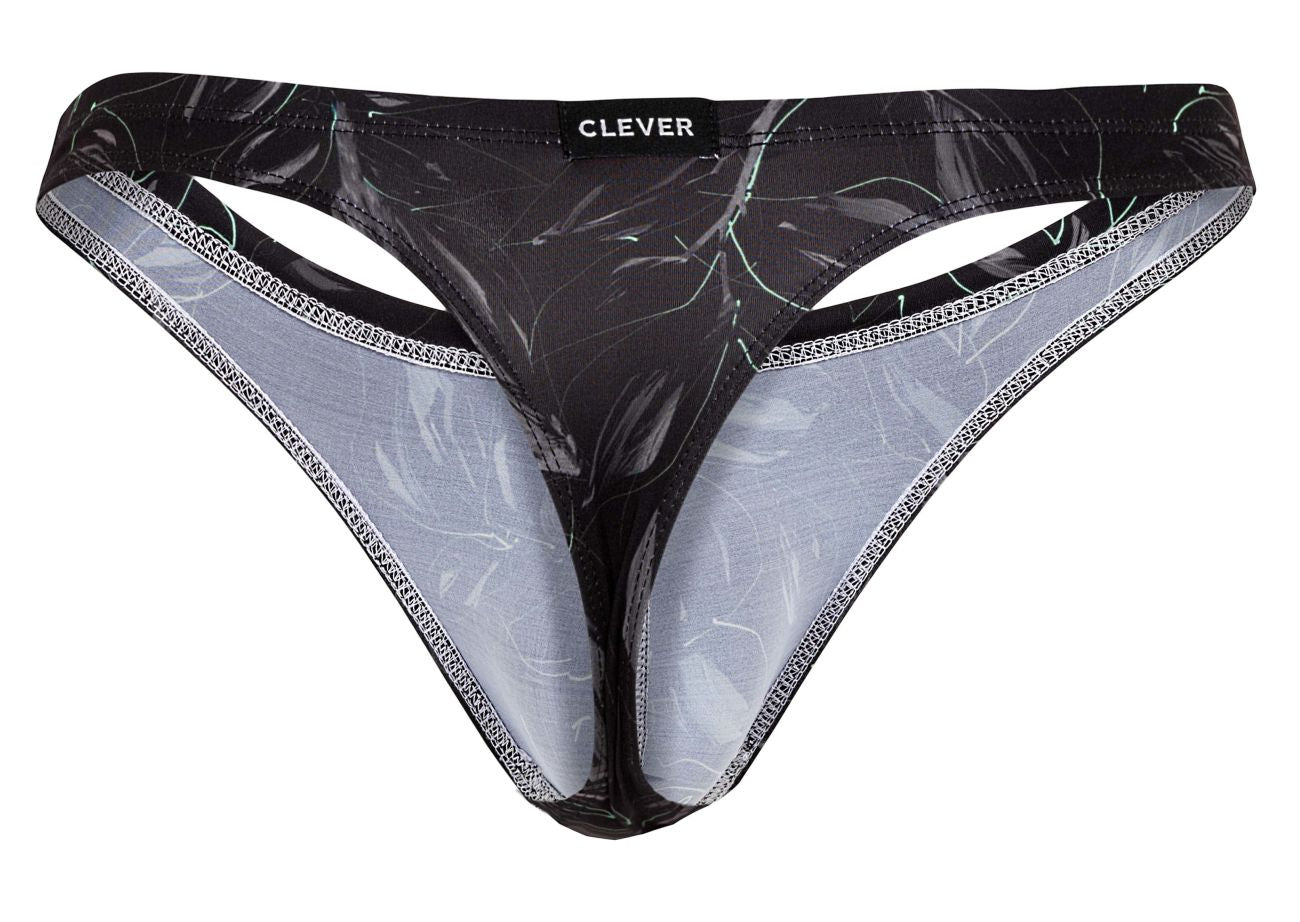 Clever 1604 Oasis Thongs Black