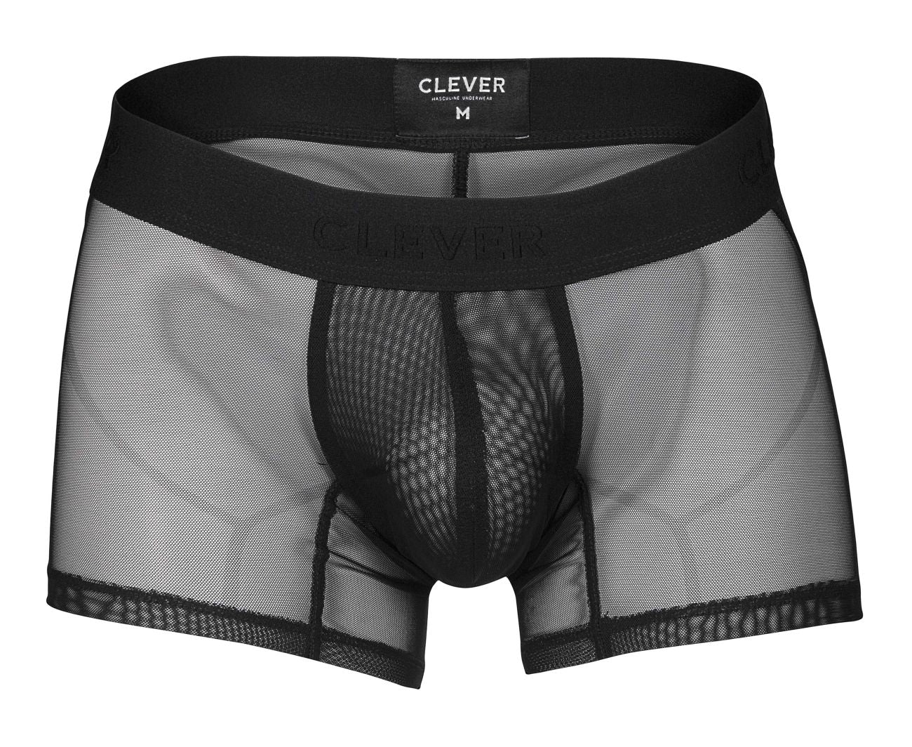 Clever 1625 Yin Yang Trunks Black