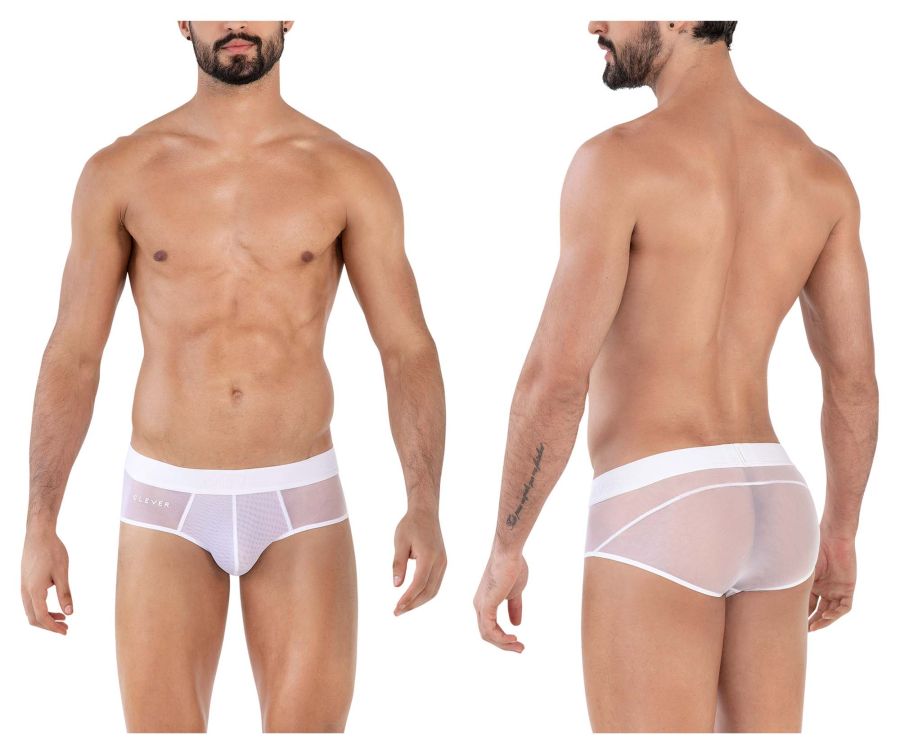 Clever 1626 Yin Yang Briefs White