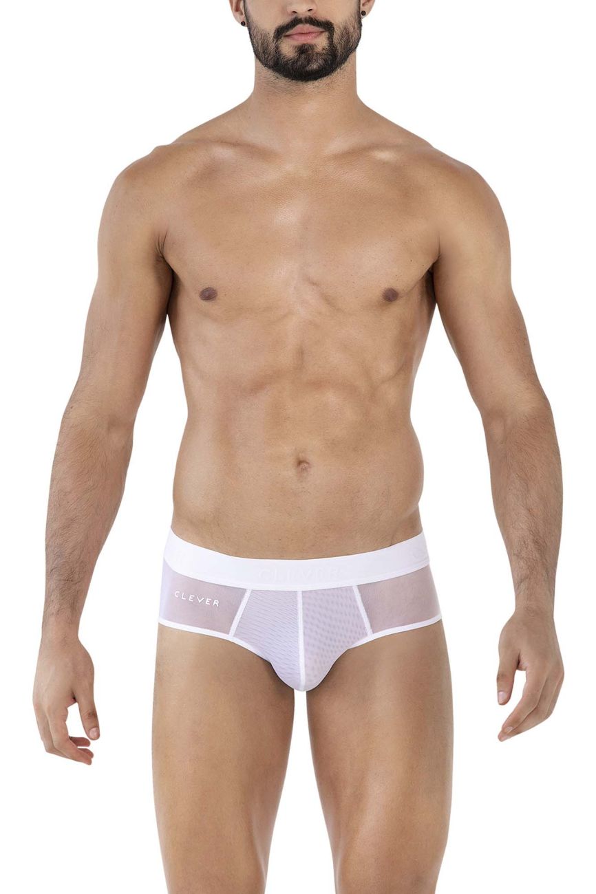 Clever 1626 Yin Yang Briefs White