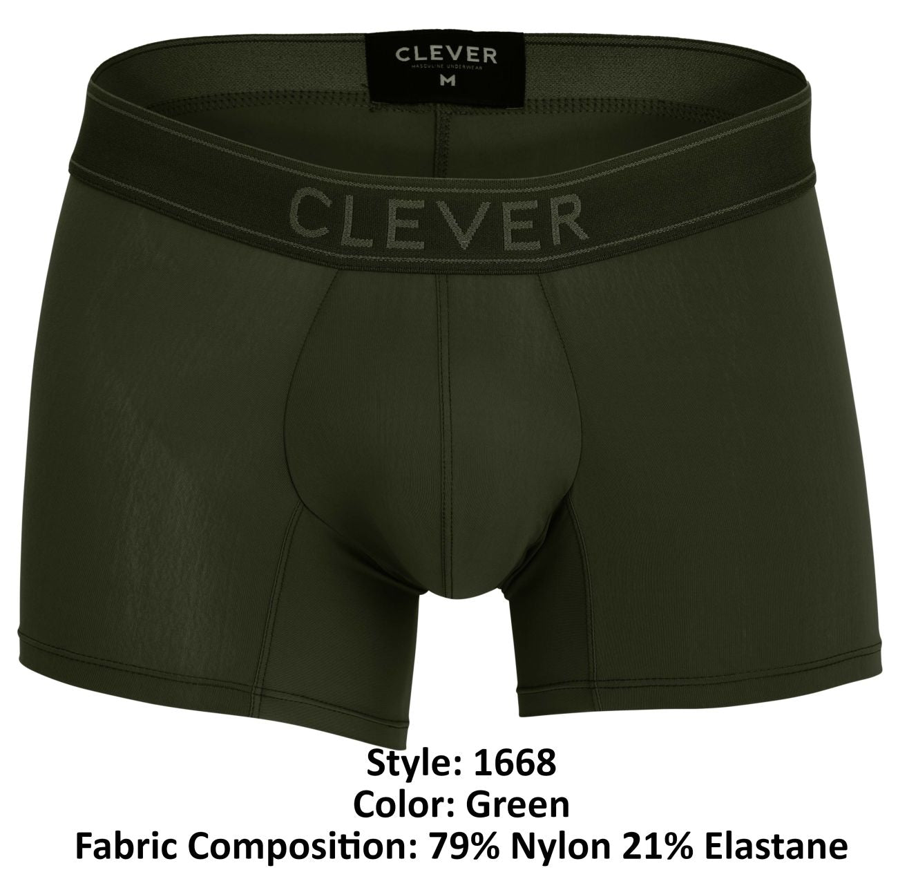 Clever 1668 Britanica Trunks Green