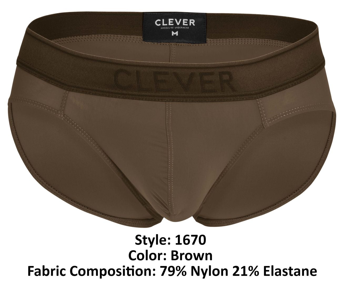 Clever 1670 Britanica Briefs Brown