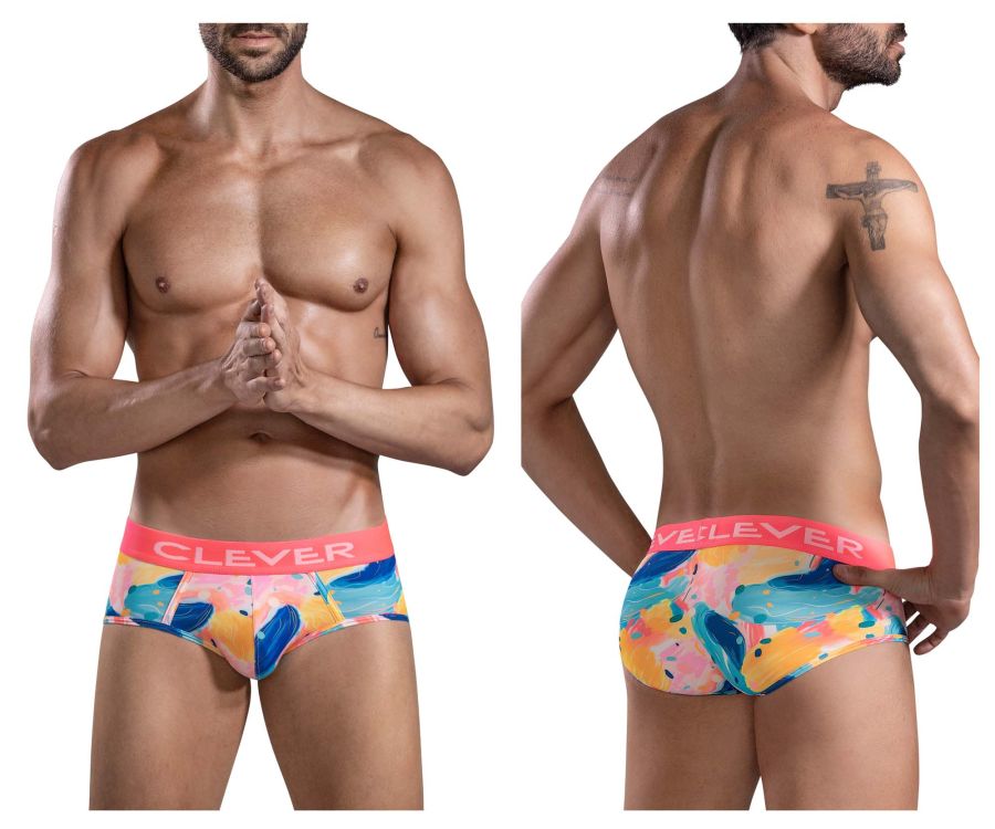 Clever 1685 Lienzo Briefs Fuchsia Multi