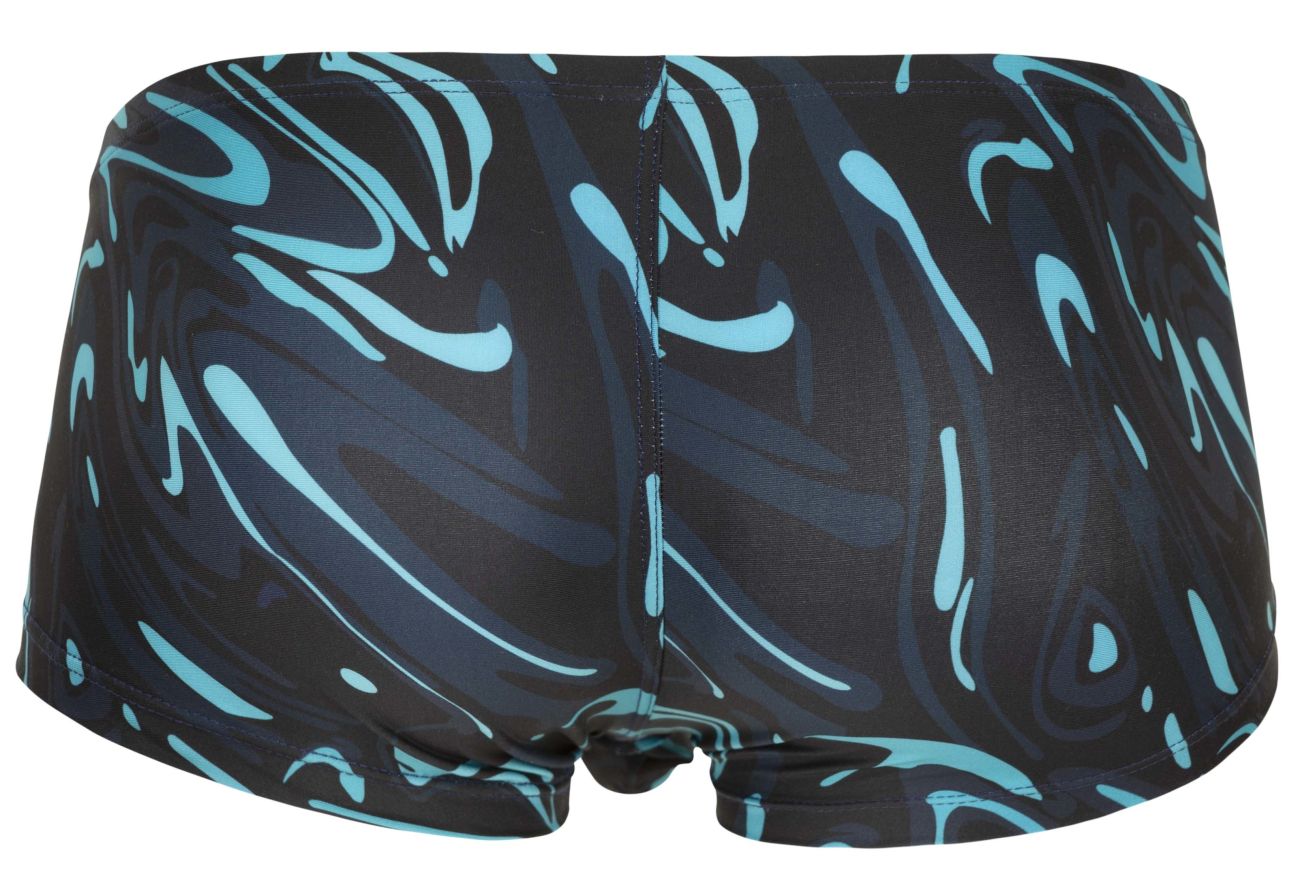 Clever 1860 Grosh Mens Artistic Trunks Dark Blue