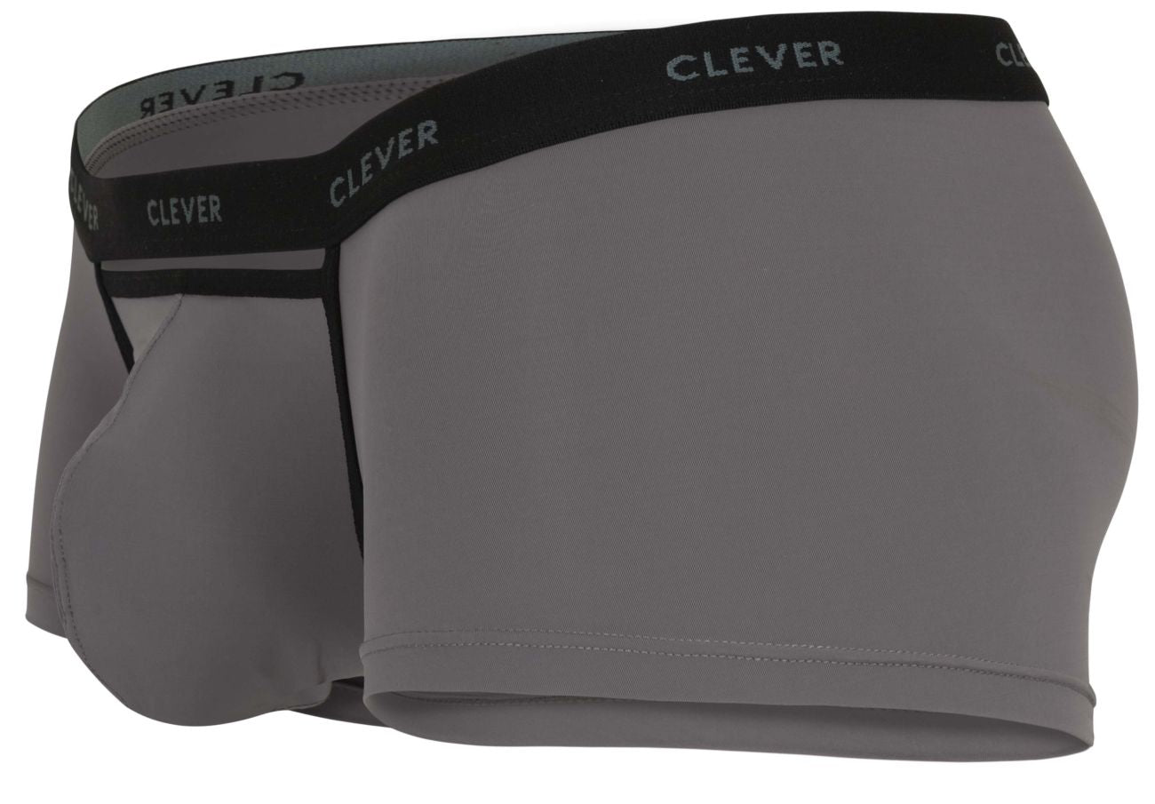 Clever 1866  Mens Tokio Cut Out Front Trunks Gray
