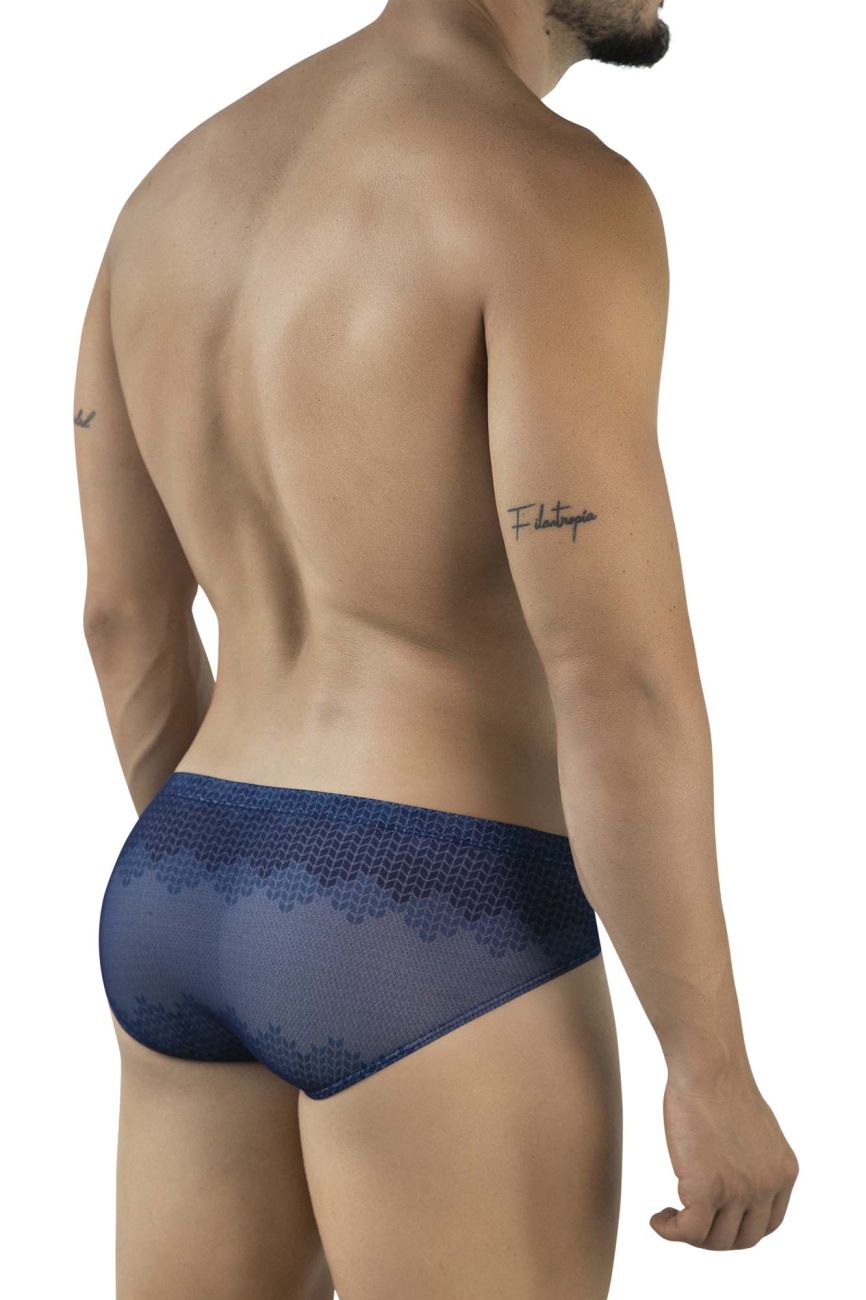 Clever 2016 Mosaico Mens Light Weight Breathable Briefs Dark Blue