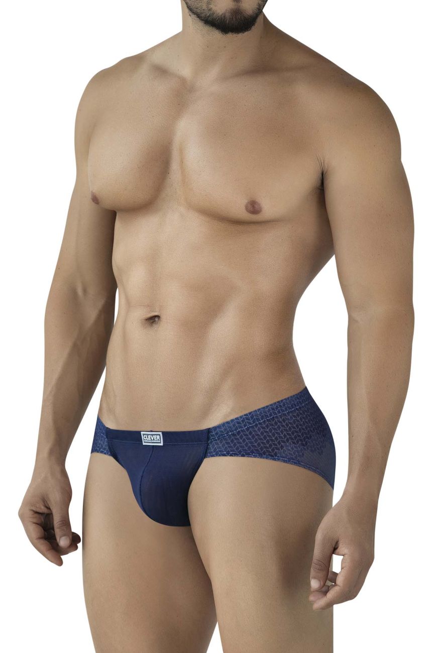 Clever 2016 Mosaico Mens Light Weight Breathable Briefs Dark Blue