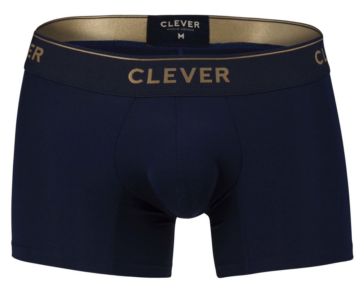 Clever 2026 Valladolid Mens Sleek Boxer Briefs Trunks Dark Blue