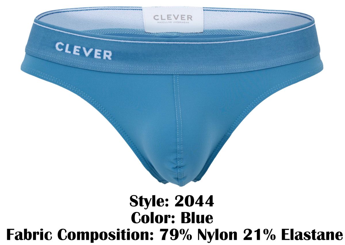 Clever 2044 Mendoza Mens Supportive & Sexy Thongs Blue