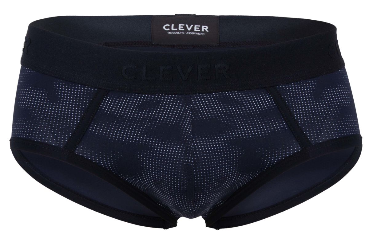 Clever 2053 Mens Stealthy Style All Day Comfort Briefs Black