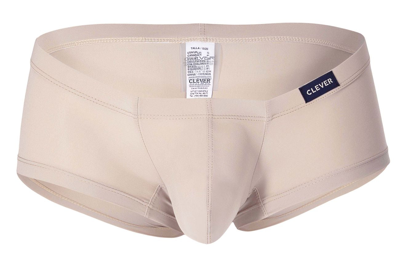 Clever 229933 3PK Australian Latin Trunks Beige-Blue-Dark Blue