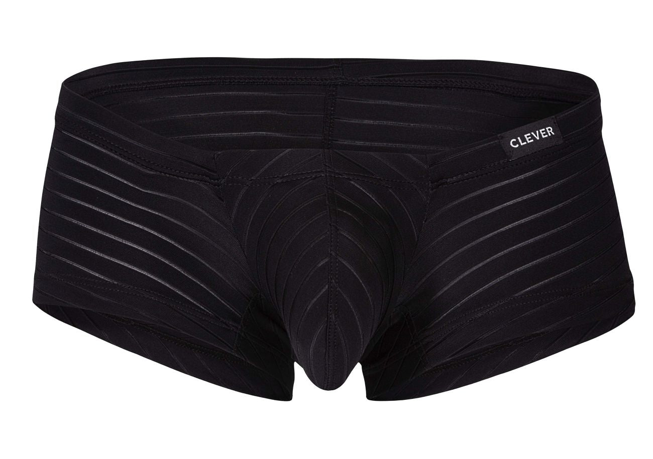 Clever 229938 3PK Australian Latin Trunks Black-Black-Black