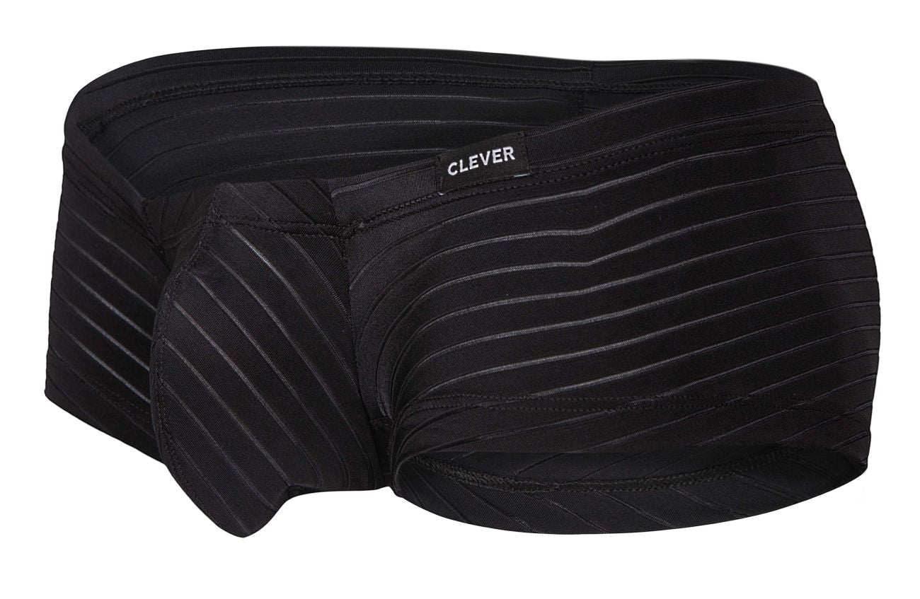 Clever 229938 3PK Australian Latin Trunks Black-Black-Black