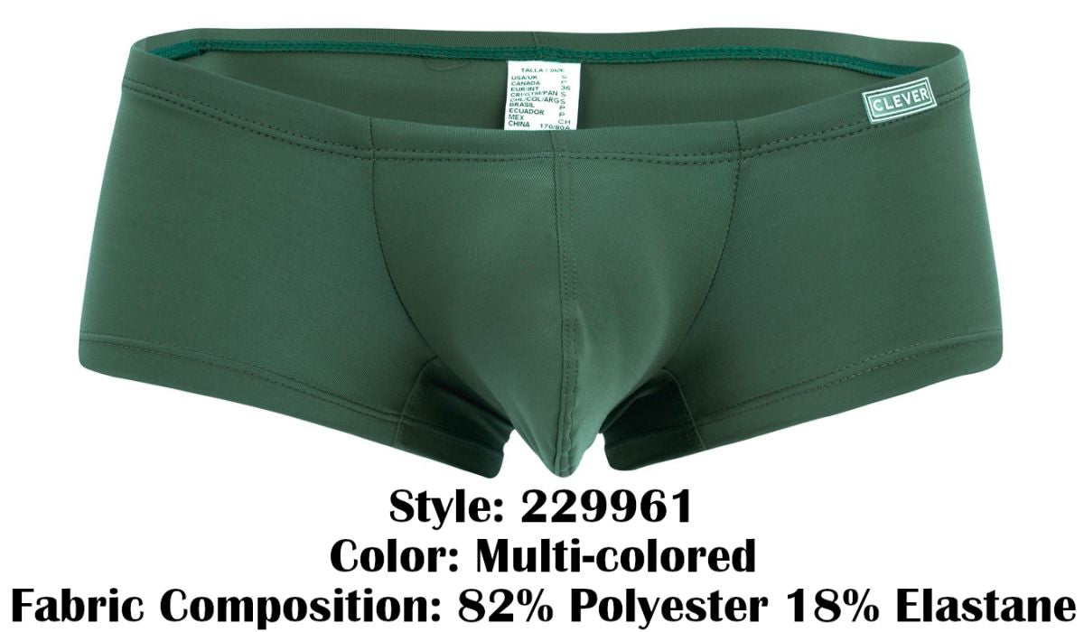 Clever 229961 3PK Australian Latin Trunks Multi Pack Set