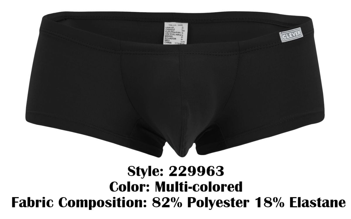 Clever 229963 3PK Australian Latin Trunks Multi Pack Set