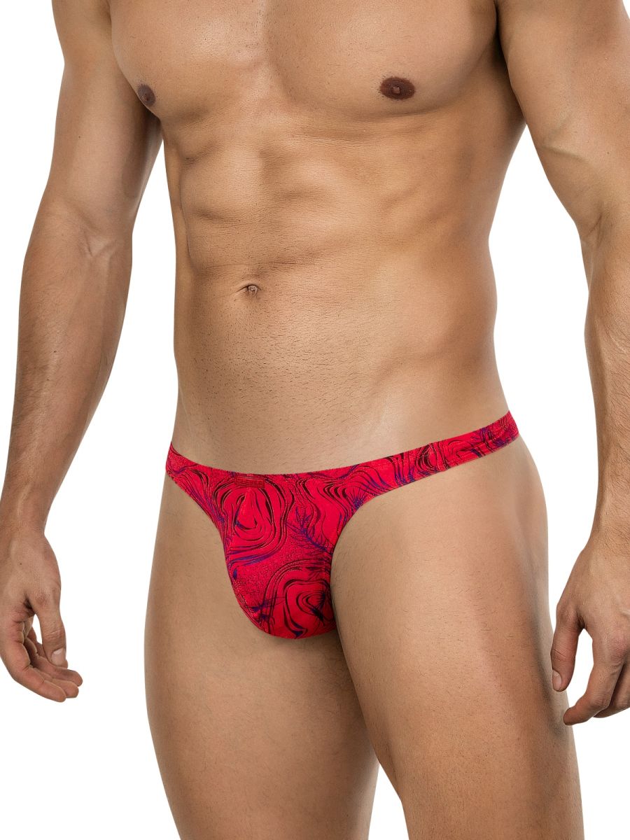 26030 Helion Male Daily Essentials Perfect Balance Thongs Red
