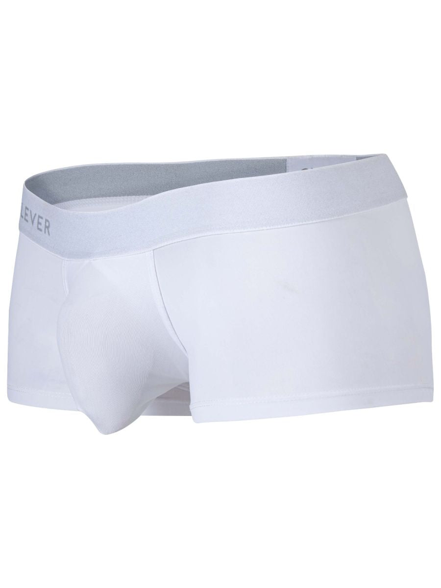 Clever 26207 Mompox Mens Sleek Body Defining Trunks White