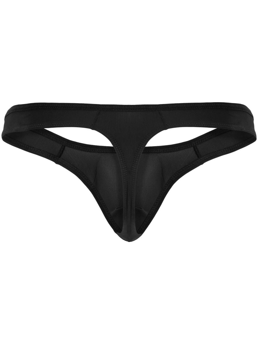 Clever 26212 Murillo Mens Bold Minimalism with Supreme Comfort Thongs Black