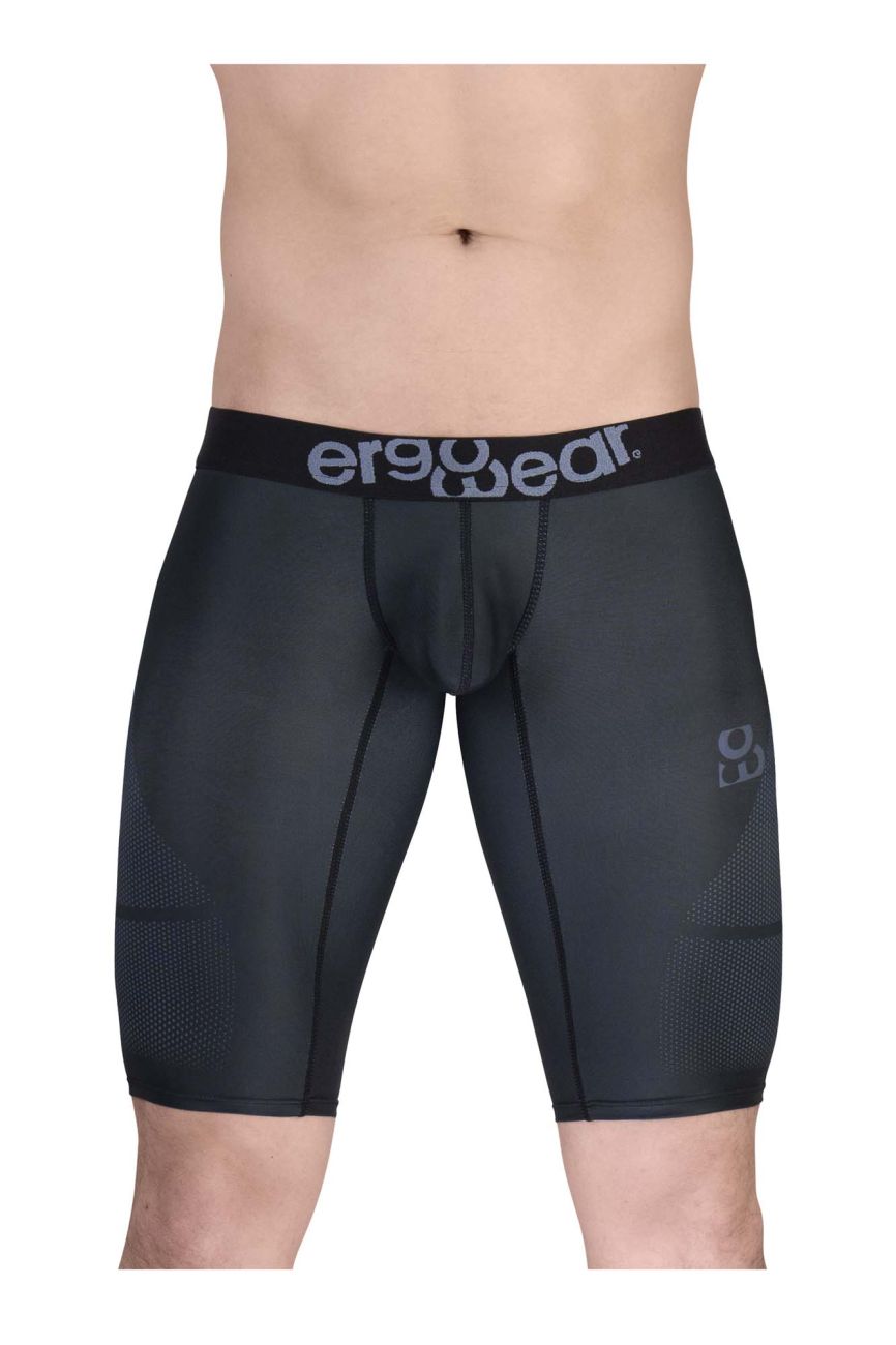 ErgoWear EW1605 MAX SE Athletic Shorts Dark Gray