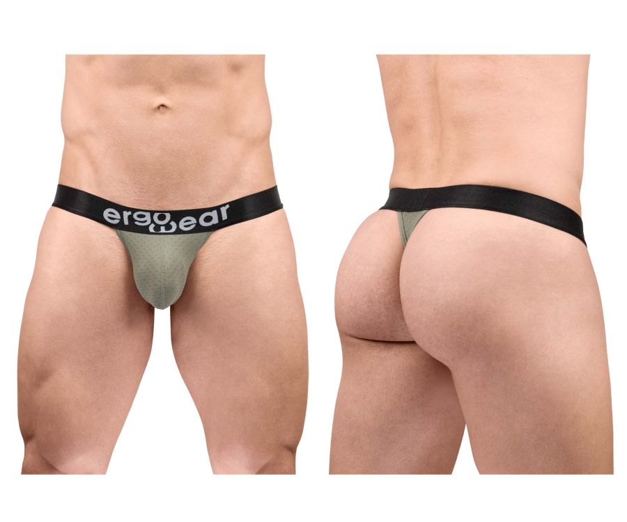 ErgoWear EW1677 MAX FLOW G-String Smoke Green