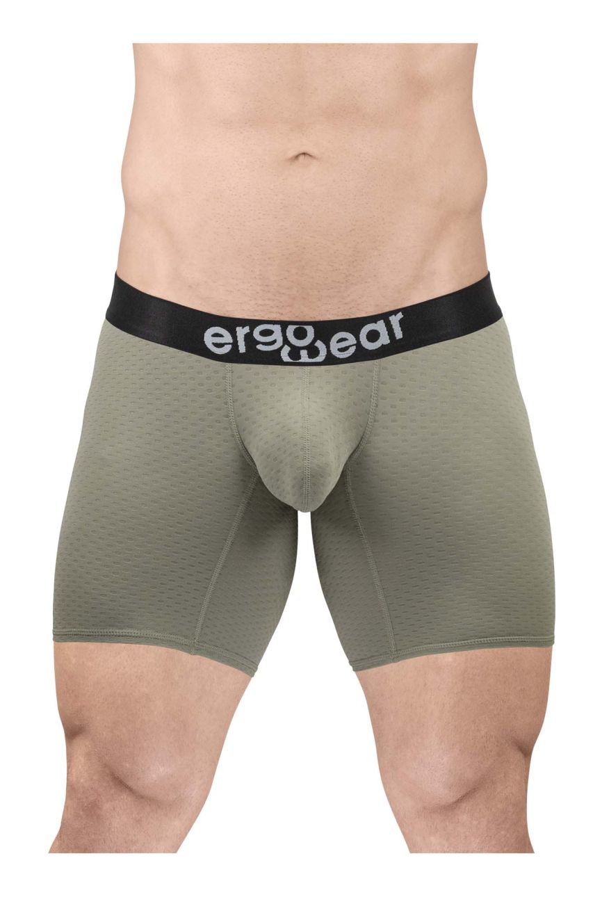 ErgoWear EW1680 MAX FLOW Boxer Briefs Smoke Green